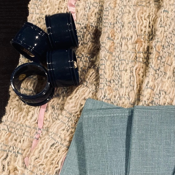 NWT Made for B Altman Fifth Avenue New York Placements, Napkins, Napkin Rings, - Picture 8 of 16